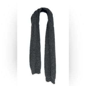 Taille Unique Gray Lambswool Scarf One Size